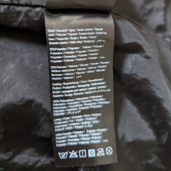 Noisy MAY faux leather moto biker jacket vest black women's xs - Picture 10 of 16